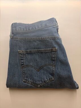 Levi’s 501 Jeans W34 L34 Distressed Button Fly Straight Leg Vintage Wash